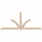 Ekena Millwork Redmond Smooth Timber Gable Bracket, Douglas Fir, 108"W x 68"H x 1 1/2"D x 5 1/2"F, 15/12 Pitch GBW108X68X0206RED00SDF - alternate 3